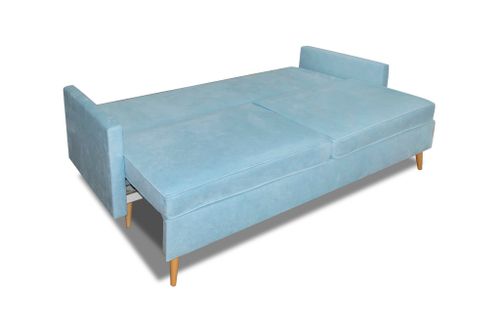 Kanapa Sofa BLUE+pufa na Arena.pl