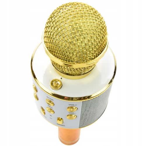 MIKROFON BEZPRZEWODOWY KARAOKE BLUETOOTH USB AUX na Arena.pl