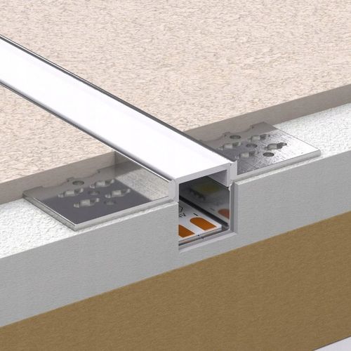 Profil LED Aluminiowy Do Płyt GK Gipsowych 10mm Wpuszczany Regips 2m na Arena.pl