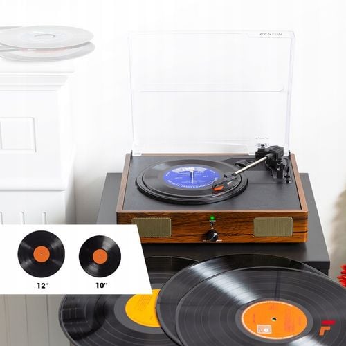 Gramofon retro USB MP3 z Głośnikami + Konwersja Winylu na Arena.pl