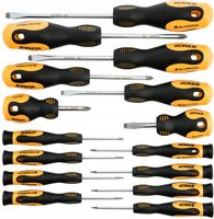 ZESTAW WKRĘTAKÓW ŚRUBOKRĘTÓW WKRĘTAKI ŚRUBOKRĘTY PŁASKIE KRZYŻAKOWE MOCNE!!