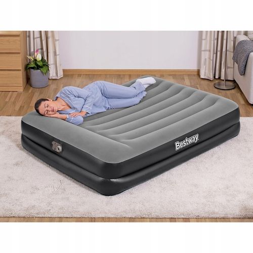 Materac Dwuosobowy z Pompką Dmuchany Duży Łóżko do Spania Bestway 67403 na Arena.pl