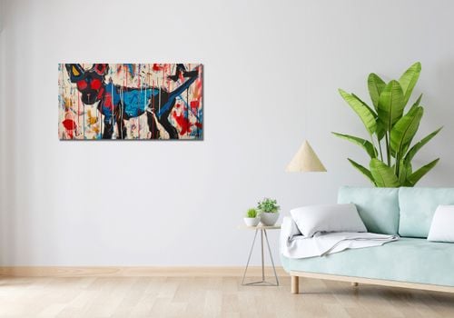 Obraz 100x50cm Miejski Pies na Arena.pl