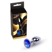 Mylove Toys - Jewellery Dark Silver Plug- Dark Blue