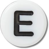 Przypinka Ozdoba Crocs Charms Jibbitz Pin Do Butów Litera E