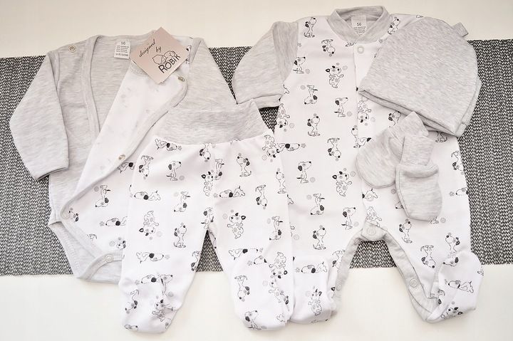 WYPRAWKA dla noworodka do szpitala 5cz. r.56 ROBIK zdjęcie 2