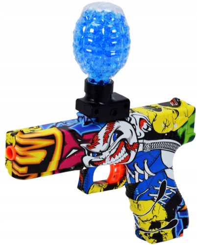 PISTOLET KARABIN NA KULKI WODNO ŻELOWE AUTOMATYCZNY ZESTAW AUTOMAT GLOCK na Arena.pl