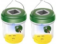 Solarna pułapka z tworzywa  na osy, muchy, komary