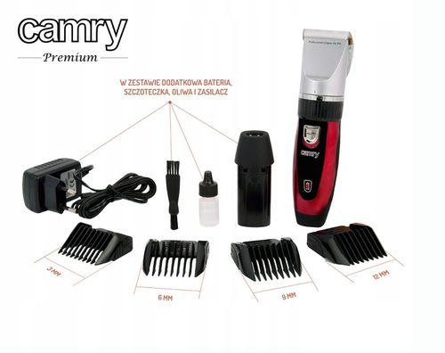 MASZYNKA Camry CR 2821 DO STRZYŻENIA PSÓW ZWIERZĄT na Arena.pl