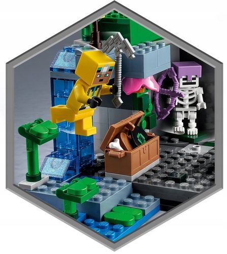 LEGO Minecraft Loch szkieletów 21189 na Arena.pl