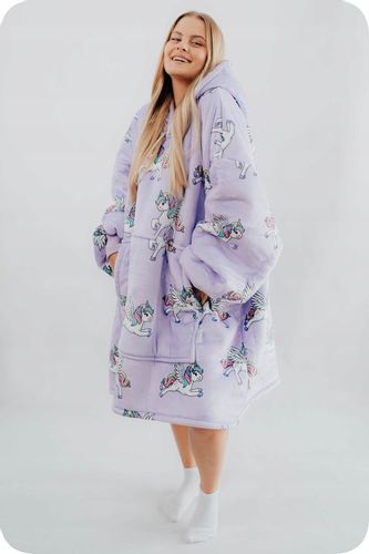 KOC BLUZA Comfy Moment Kocobluza bluzokoc Unicorn Oversize 2w1 prezent na Arena.pl