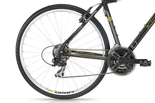 Rower KELLYS Cliff 10 Black Yellow 19'' na Arena.pl