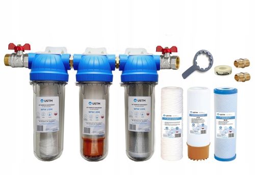 FILTR DO WODY WĘGLOWY ZMIĘKCZACZ WSTĘPNY 3/4'' KUREK na Arena.pl