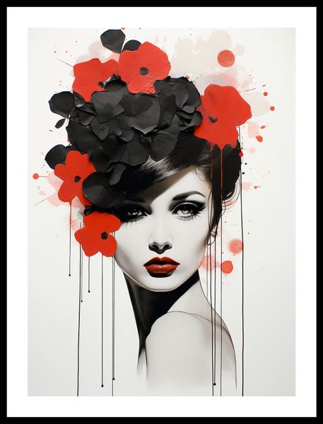 Plakat 40x55cm Kwiatowa Pasja zdjęcie 3