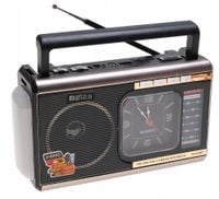 Radio PRZENOŚNE Kuchenne Głośnik Bluetooth Latarka Zegar USB SD TF MP3 1900