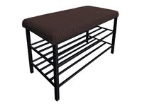 Szafka na buty Regał Półka stelaż czarny POSO 6