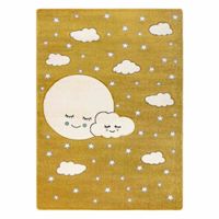 RUG/LU/TINIES/MOON/MUSTARD/140x190