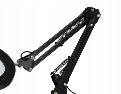 Lampka Na Biurko LED Lampa Kosmetyczna Ściemniacz Lupa Szkło na Arena.pl