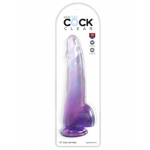Dildo Pipedream King Cock Clear TPE na Arena.pl