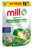 kapsułki do prania koloru i białego mill duo professional 30 szt.