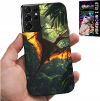 ETUI DO SAMSUNG GALAXY S21 Ultra - DINO DINOZAUR PTERODAKTYL FUTERAŁ PLECKI