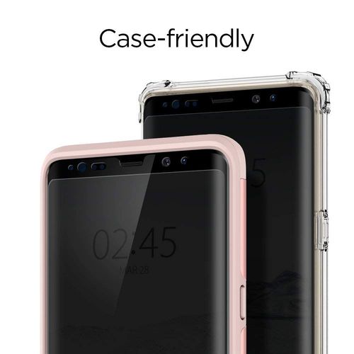 SZKŁO HARTOWANE SPIGEN GLAS.TR CASE FRIENDLY GALAXY NOTE 8 BLACK na Arena.pl