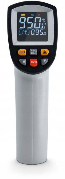 PIROMETR TERMOMETR LASEROWY BEZDOTYKOWY NA PODCZERWIEŃ EMISYJNOŚĆ -50 +950° zdjęcie 9