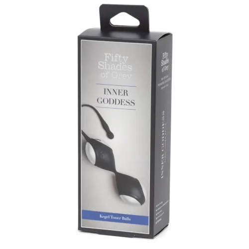 fifty shades of grey inner goddess kulki kegla silikonowe 78g czarne na Arena.pl
