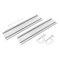 SZYNY PROWADZĄCE 2*700MM 2 ZACISKI ŁĄCZNIK - T 58G495-732