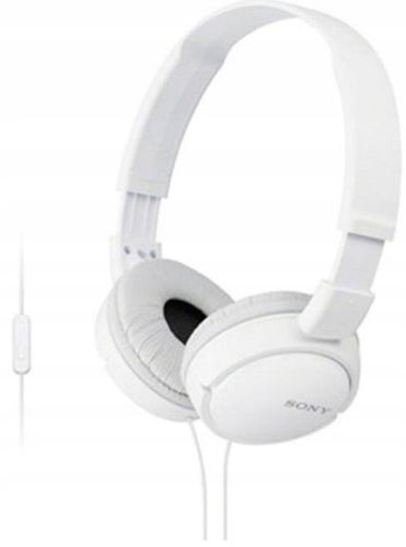 Słuchawki Sony MDR-ZX110AP Białe na Arena.pl