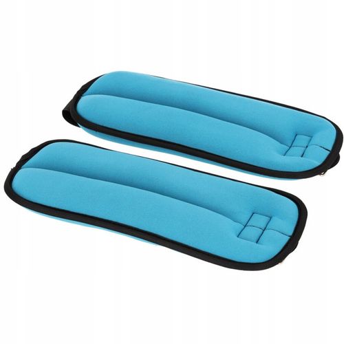 OBCIĄŻNIKI NA RĘCE NOGI NADGARSTKI CIĘŻARKI DO ĆWICZENIA RZEP 2X1 KG ZESTAW na Arena.pl