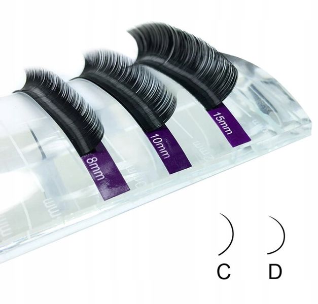Rzęsy NAGARAKU Premium Mink D 0,10 10mm 16 pasków zdjęcie 6