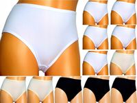 Majtki DUŻE Figi Bambusowe PEŁNE 4XL/5XL 12-pak