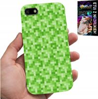 ETUI DO HUAWEI Y5 2018 - WZORY Z GIER Z GRY PIKSEL PIKSELE PLECKI