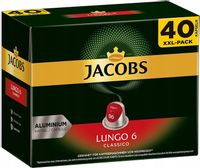 KAWA NESPRESSO JACOBS LUNGO CLASSICO 40st XXL-PACK