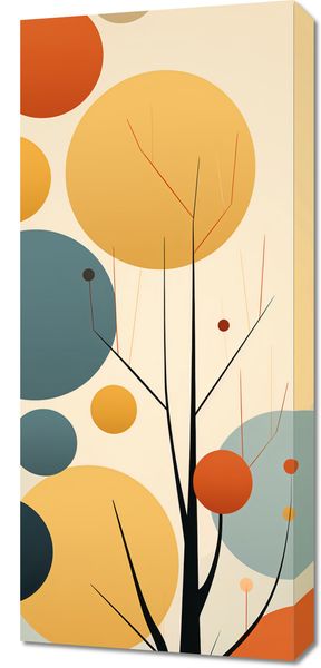 Obraz 40x90cm Harmonia Jesiennych Kolorów zdjęcie 1