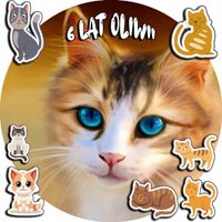 OPŁATEK NA TORT 20CM - KOTEK KOT KOCI KOTKI + IMIĘ + ! 15CM 18CM