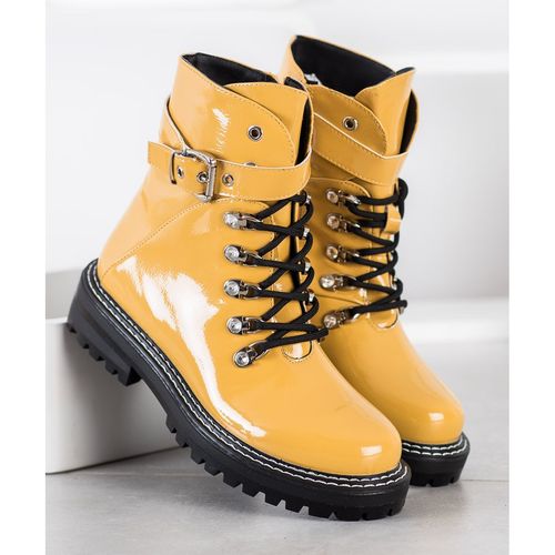 Modne Lakierowane Traperki r.41 na Arena.pl