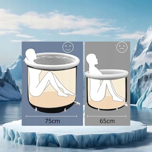 Basen do morsowania XL beczka dmuchana przenośna ZESTAW wieko na Arena.pl