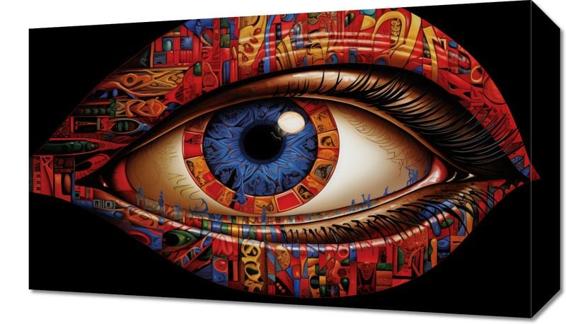 Obraz 50x30cm W Oku Obserwatora zdjęcie 1