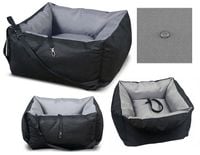 transporter samochodowy 55x55 cm wodoodporny szary