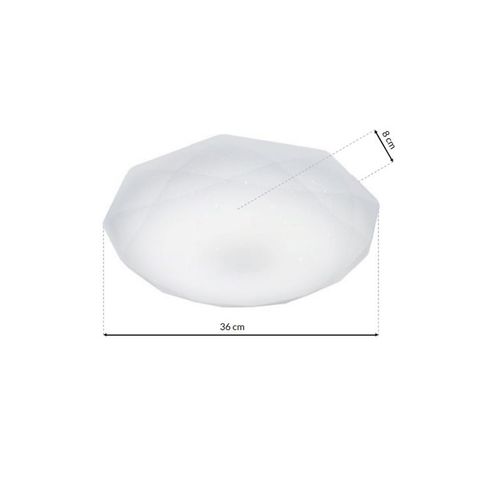 Plafon HEX 16W LED Ø360 mm na Arena.pl