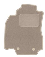 Dywanik kierowcy welurowy beżowy Nissan Cube Z12 2008-2011