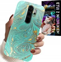ETUI DO XIAOMI NOTE 8 PRO - MARMURKOWE WZORY + SZKŁO HARTOWANE