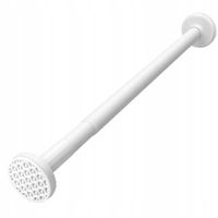 DRĄŻEK ROZPOROWY PRYSZNICOWY DO SZAFY REGULOWANY 100-170cm BIAŁY, ŚR