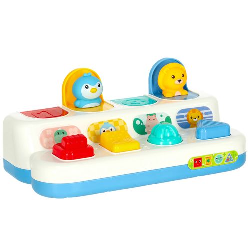 Gra Zręcznościowa dla Dzieci Edukacyjna Wbijak Montessori Zwierzątka Pop-Up na Arena.pl