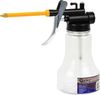 Geko Oliwiarka 250ml przezroczysty zbiornik pistoletowa smarownica