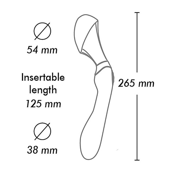 Zoa Intimate Massager Black zdjęcie 4