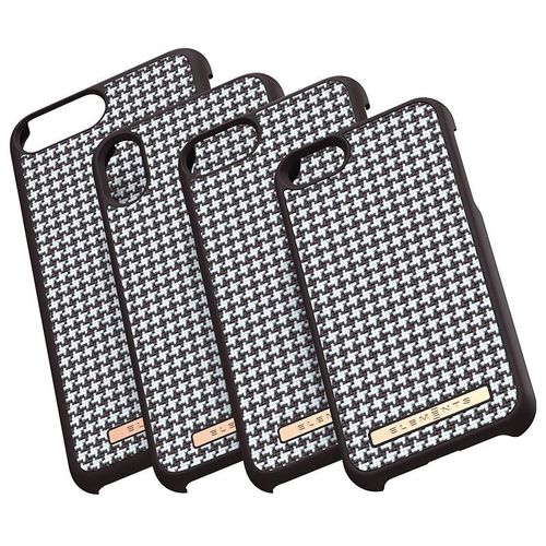 Nordic Elements Saeson Idun - Materiałowe etui iPhone 8 Plus / 7 Plus / 6s Plus / 6 Plus (Dark Brown Pattern 2) na Arena.pl