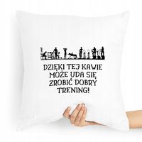 Prezent Poduszka Dla Trenera Dzięki Tej Kawie Z Nadrukiem Ze Zdjęciem